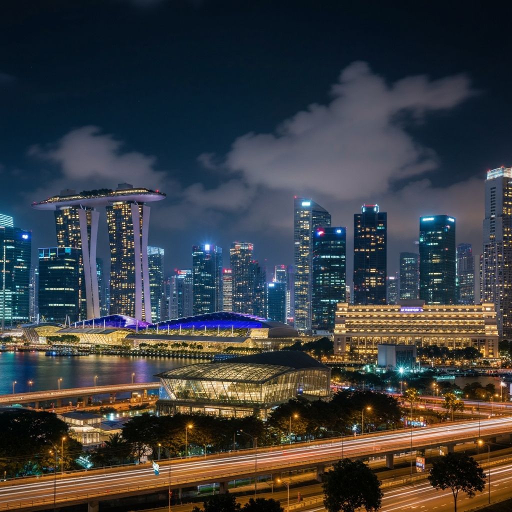 Singapore skyline